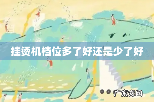 挂烫机档位多了好还是少了好