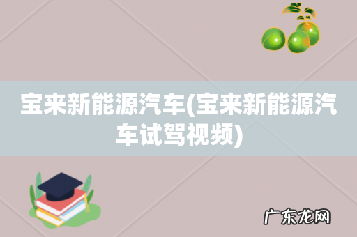 宝来新能源汽车试驾视频 宝来新能源汽车
