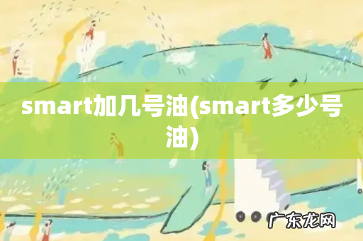 smart多少号油 smart加几号油