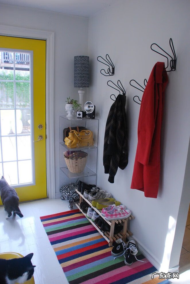 鞋柜和衣架一体的图片和价格 门口鞋柜衣架一体风水