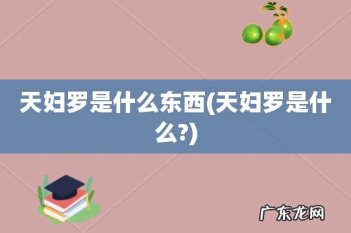 天妇罗是什么? 天妇罗是什么东西