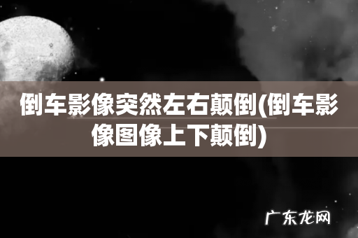 倒车影像图像上下颠倒 倒车影像突然左右颠倒