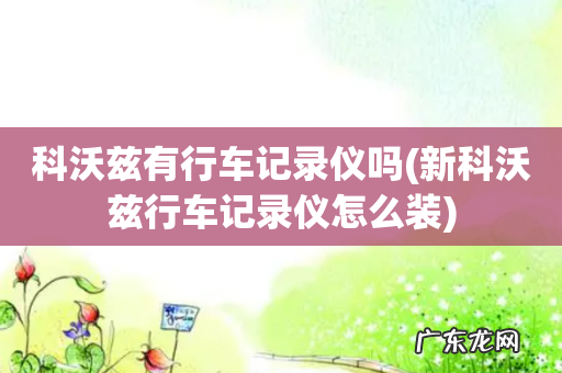 新科沃兹行车记录仪怎么装 科沃兹有行车记录仪吗