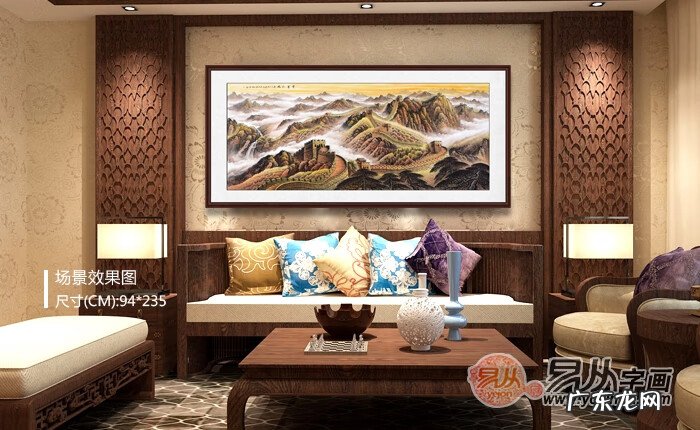 沙发背后挂什么画好风水 沙发后面适合挂什么画风水好