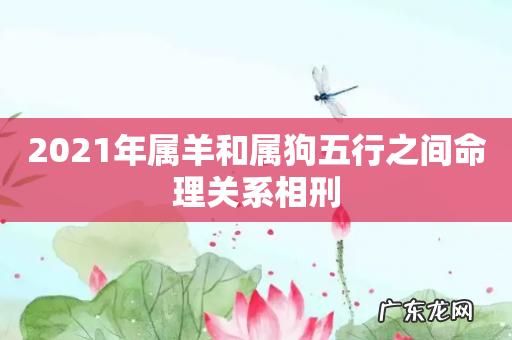 2021年属羊和属狗五行之间命理关系相刑
