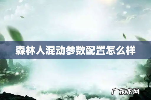 森林人混动参数配置怎么样