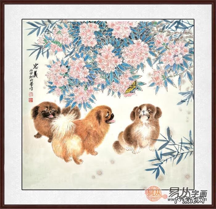 床头挂鹿画有什么讲究 挂画上有鹿的风水