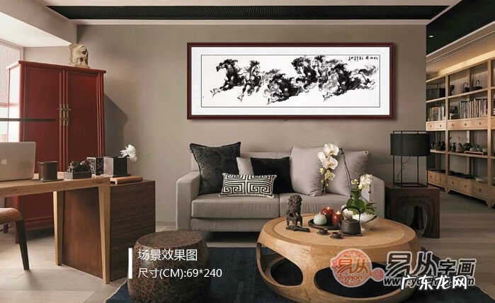 床头挂鹿画有什么讲究 挂画上有鹿的风水