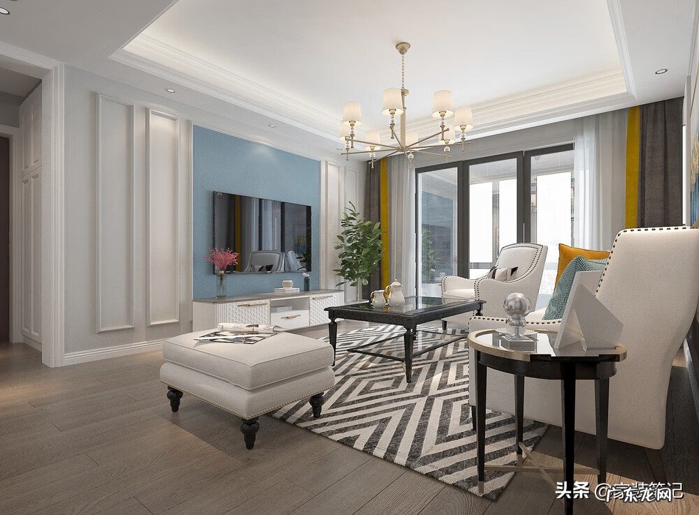 美式卧室装修效果图 美式装修风格效果图片