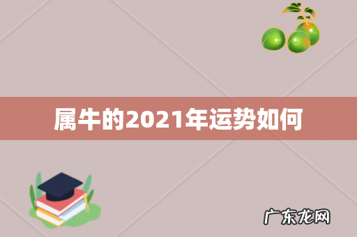 属牛的2021年运势如何