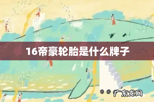 16帝豪轮胎是什么牌子