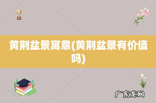 黄荆盆景有价值吗 黄荆盆景寓意
