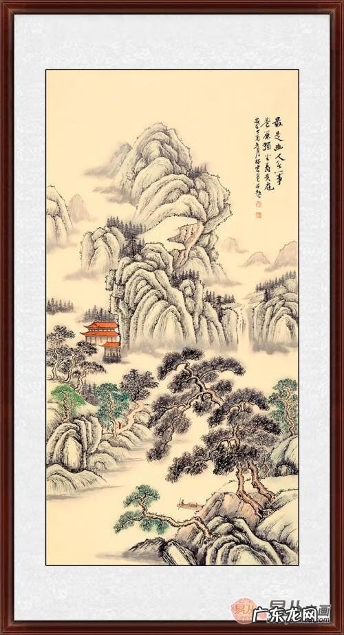 客厅挂风水画 室内装饰风水画