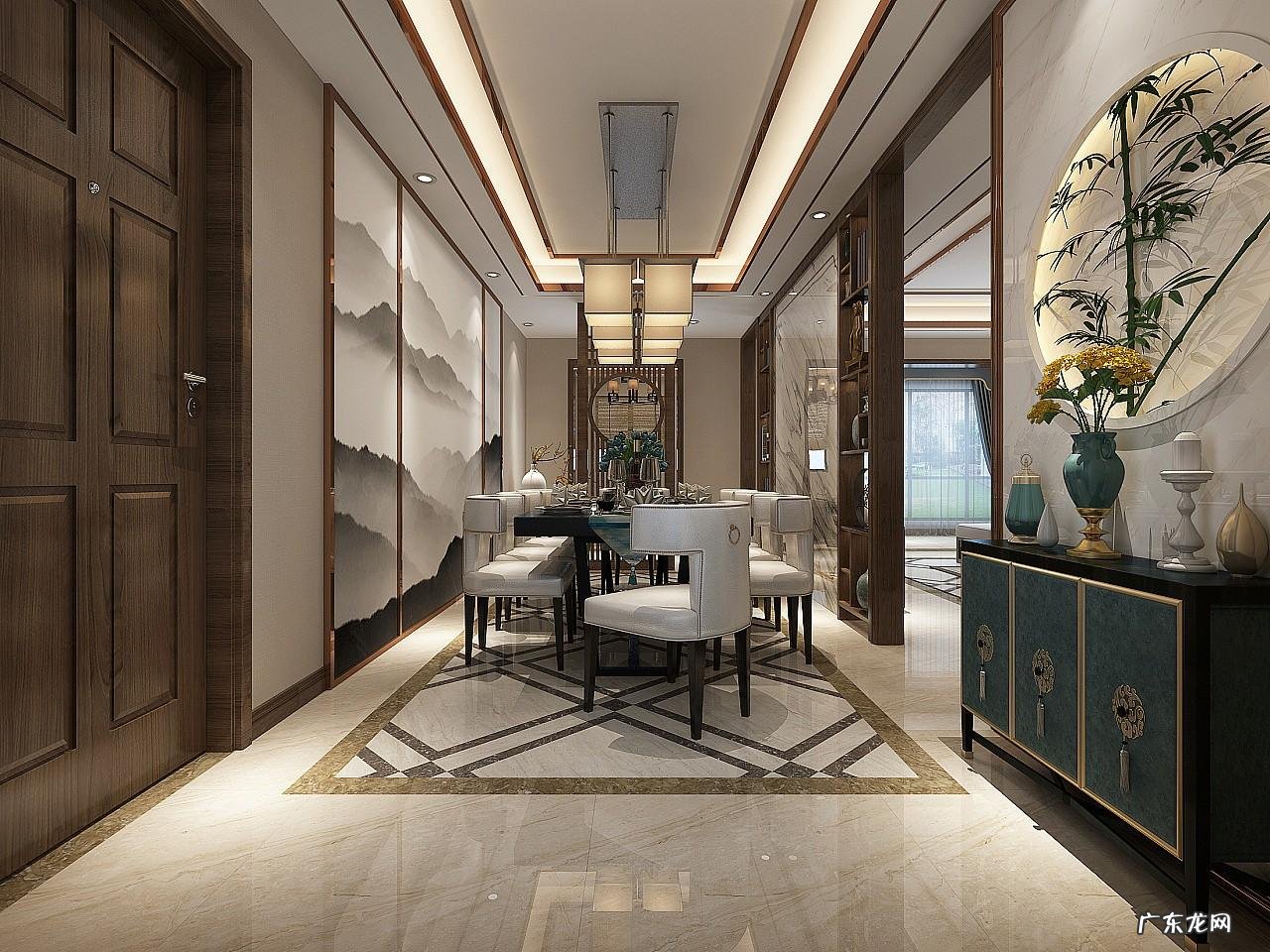 东方雅韵风水作品欣赏