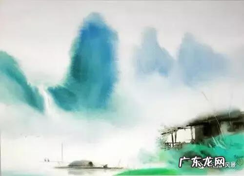 江南风水墨画