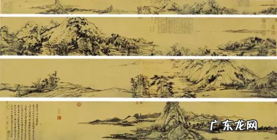 客厅风水画 元朝山水画