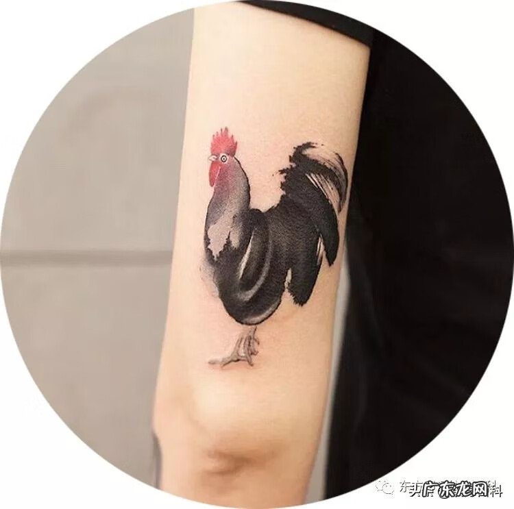 水彩泼墨纹身 水墨画风格纹身