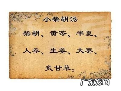 大柴胡汤的神奇功效 小柴胡汤的标准配方