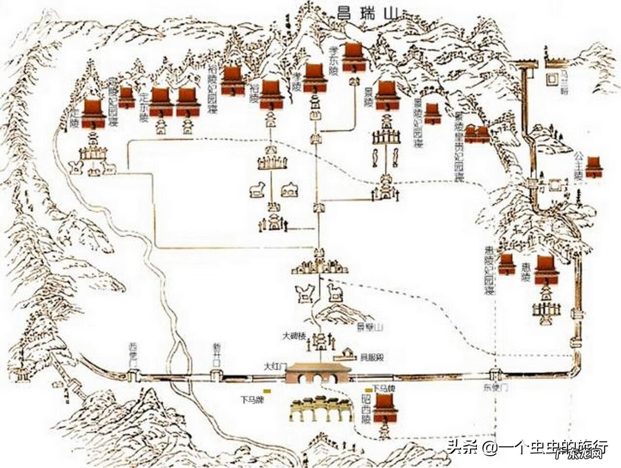 乾陵风水传说 乾隆陵墓风水宝地