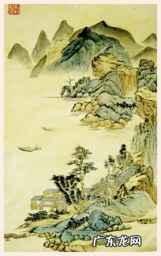 工笔画作品欣赏 工笔画山水