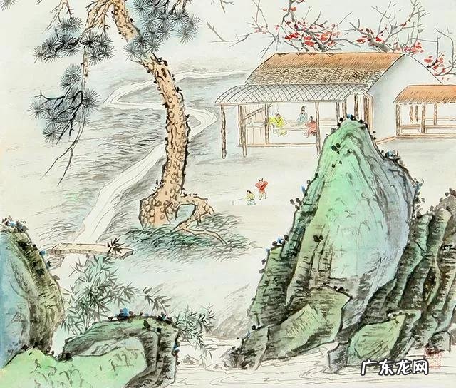 工笔画作品欣赏 工笔画山水