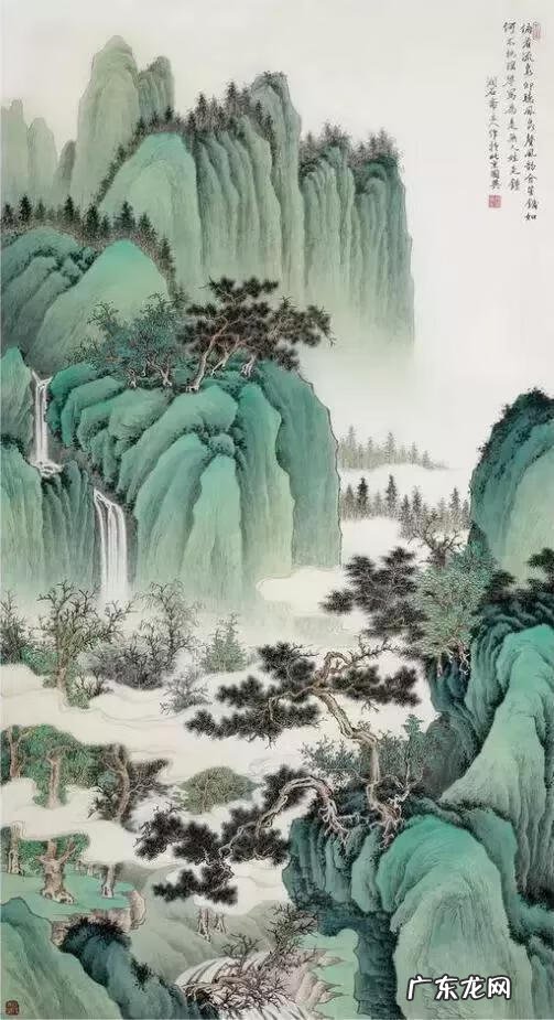 工笔画作品欣赏 工笔画山水