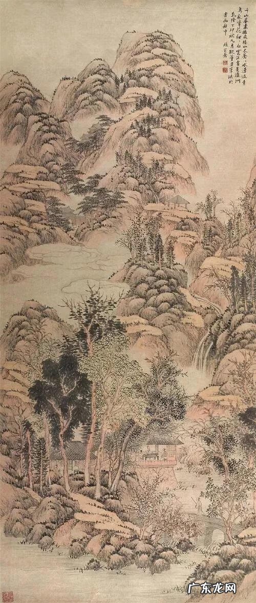 中国风水最好的山水画 宫廷山水画