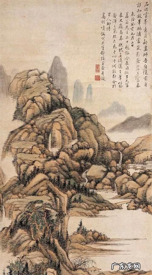 中国风水最好的山水画 宫廷山水画