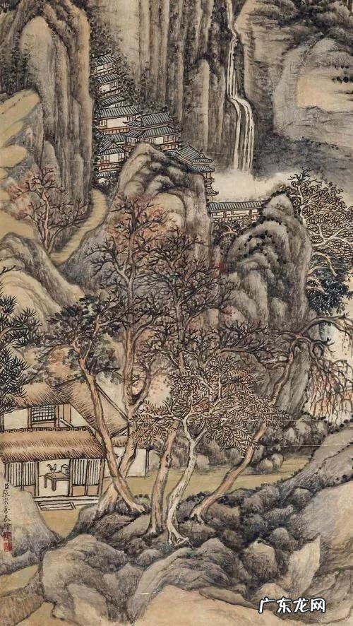 中国风水最好的山水画 宫廷山水画