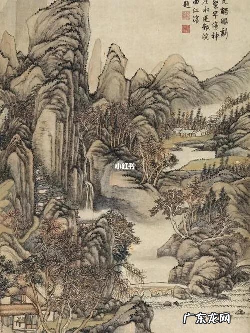中国风水最好的山水画 宫廷山水画