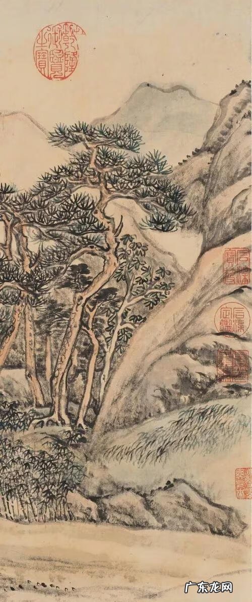 中国风水最好的山水画 宫廷山水画