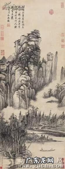 中国风水最好的山水画 宫廷山水画