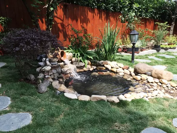 风水池塘的形状图片 人造水塘风水图解