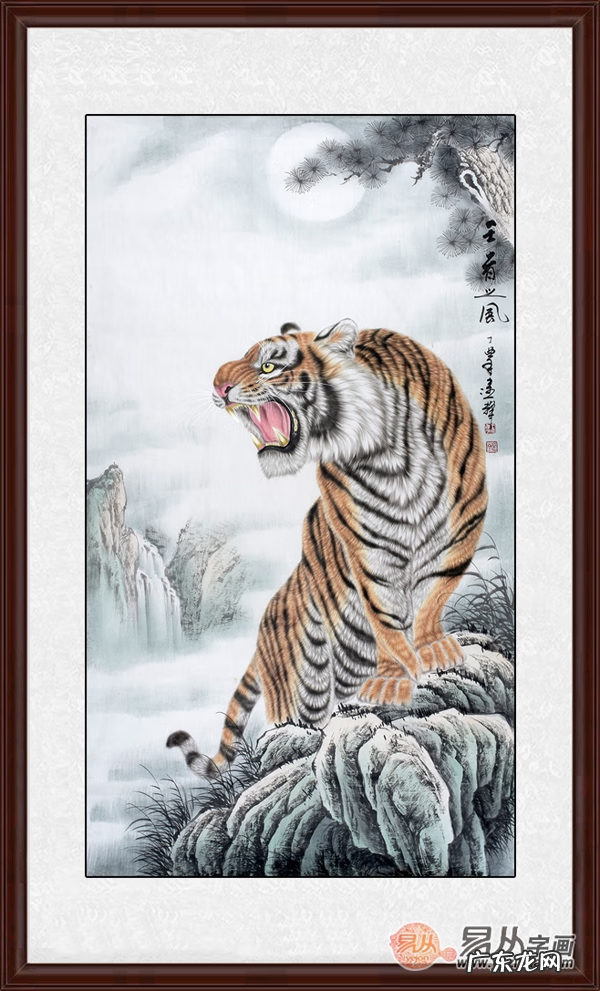 虎头图案的风水作用 虎与风水作用