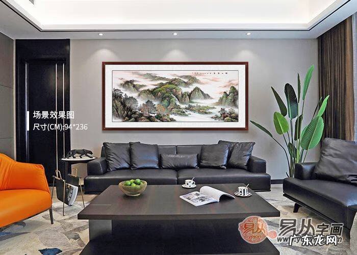 书画与风水关系 家居风水山水画