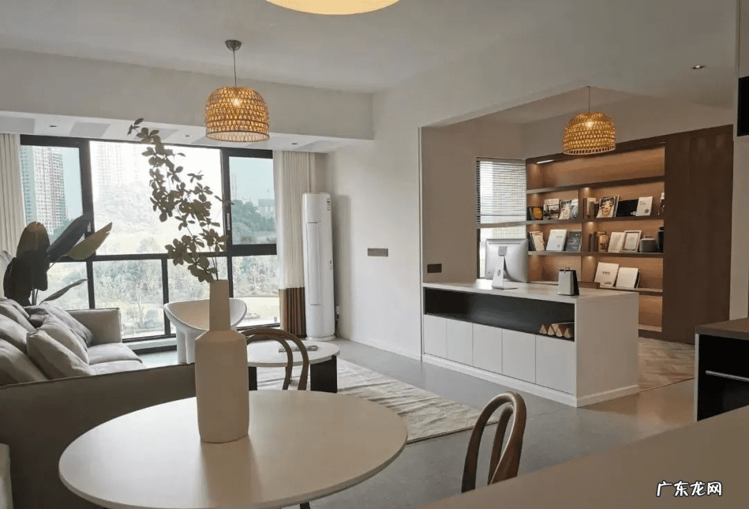 书柜电视柜一体设计 书房电视柜一体效果图