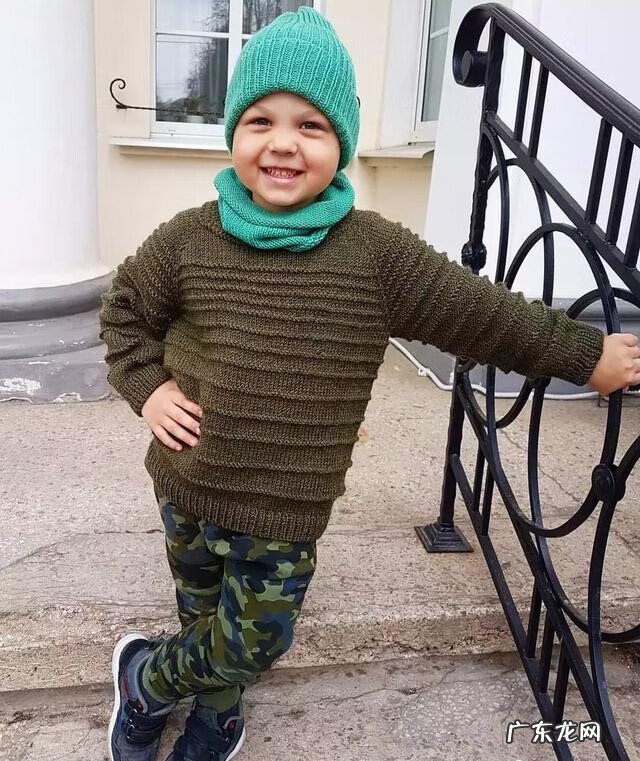 儿童彩条毛衣 儿童毛衣