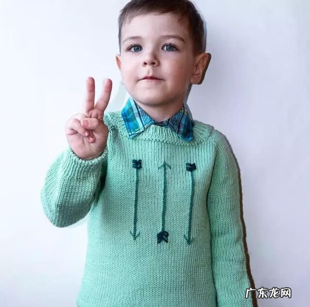 儿童彩条毛衣 儿童毛衣