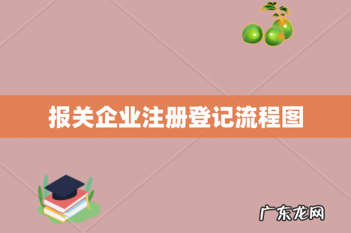 报关企业注册登记流程图