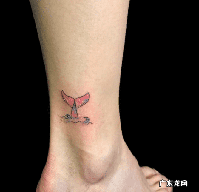 女生脚踝纹身 纹脚踝的纹身图案女