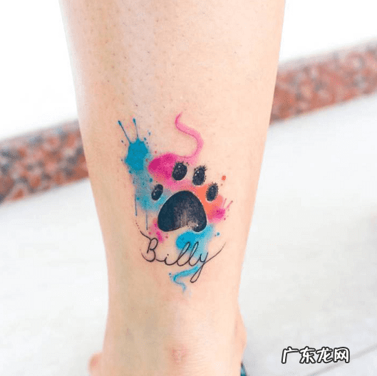女生脚踝纹身 纹脚踝的纹身图案女