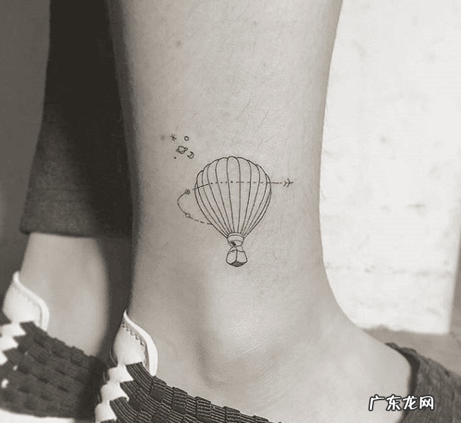 女生脚踝纹身 纹脚踝的纹身图案女