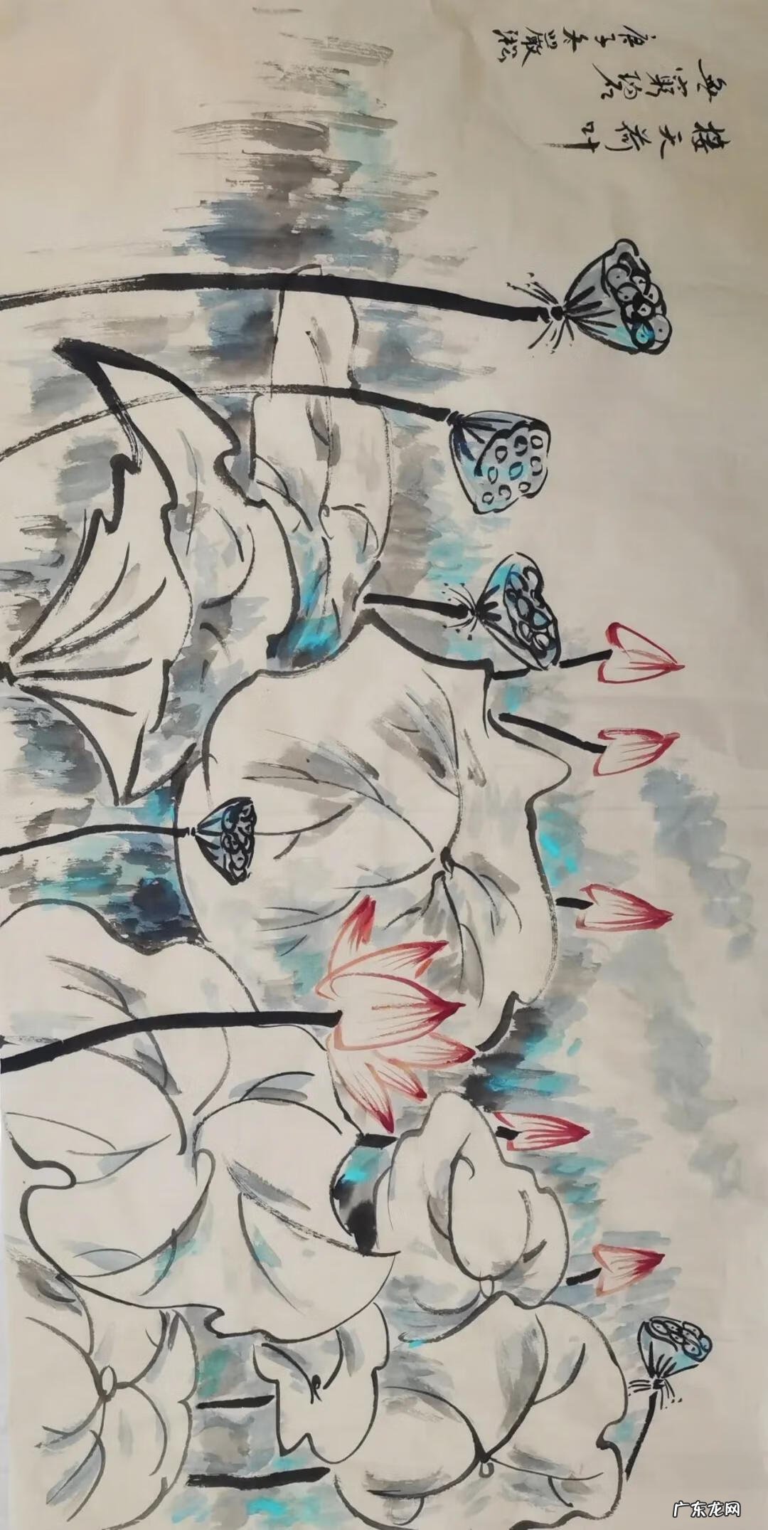 床头背景墙图片大全 床头放荷花图的风水