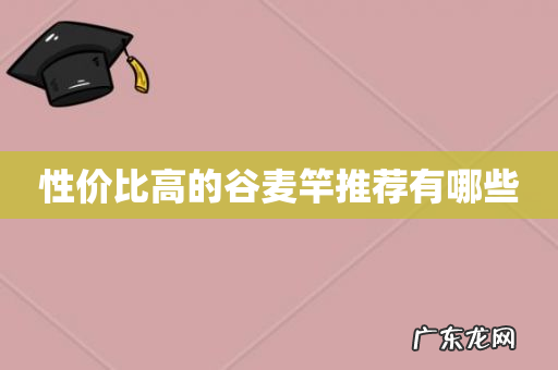性价比高的谷麦竿推荐有哪些