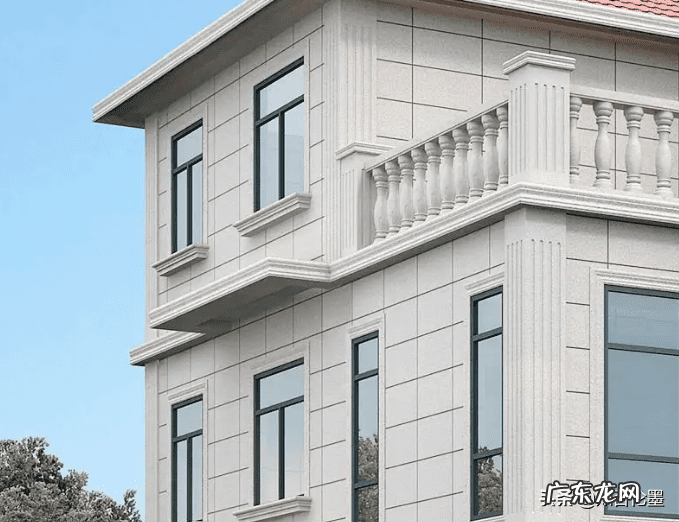 客厅过道贴瓷砖风水 农村房屋外墙贴瓷片图片