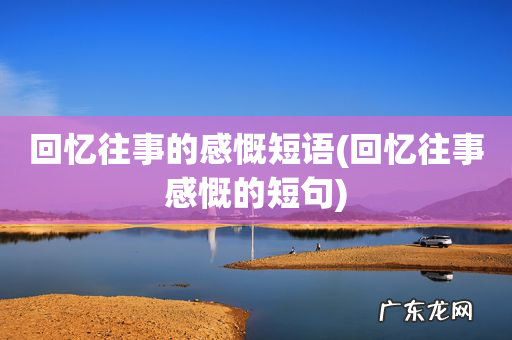回忆往事感慨的短句 回忆往事的感慨短语