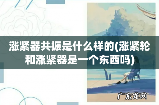 涨紧轮和涨紧器是一个东西吗 涨紧器共振是什么样的