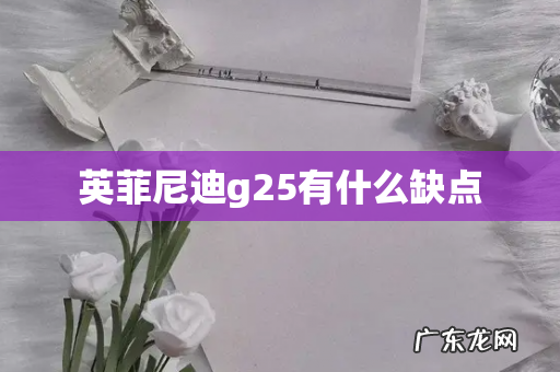 英菲尼迪g25有什么缺点