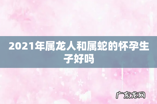 2021年属龙人和属蛇的怀孕生子好吗