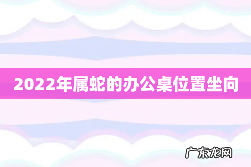 2022年属蛇的办公桌位置坐向